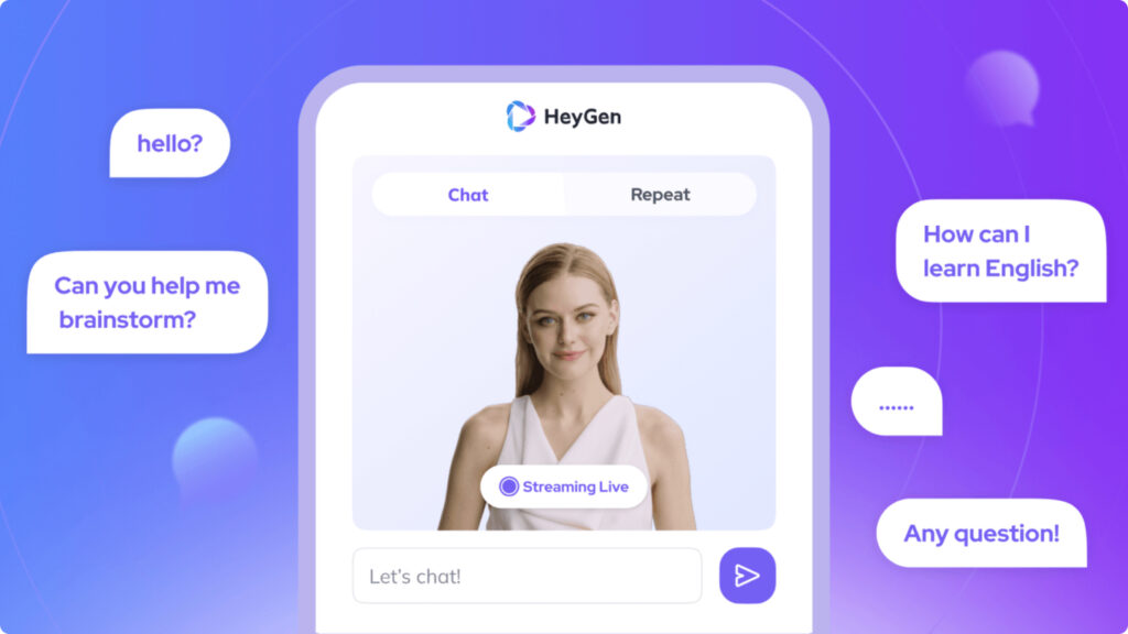 heygen real-time avatar technology ai solutions for businesses